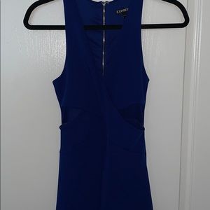 Blue Short Formal Dress
